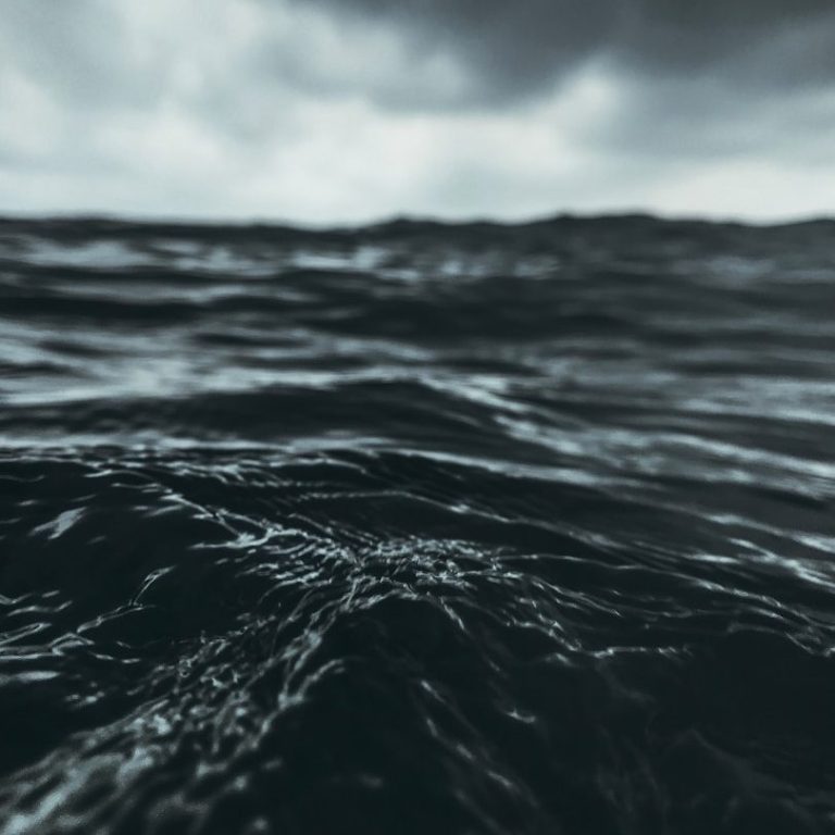 stormy sea